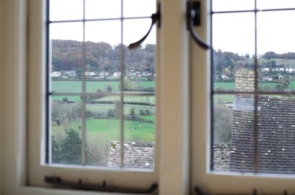 Countryside views at The Painswick Retreat, Cotswolds