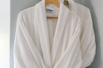Bathrobes at Elm Tree Cottage, Somerset