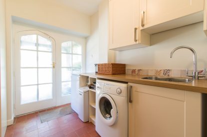 The utility room at The Creamery, Somerset