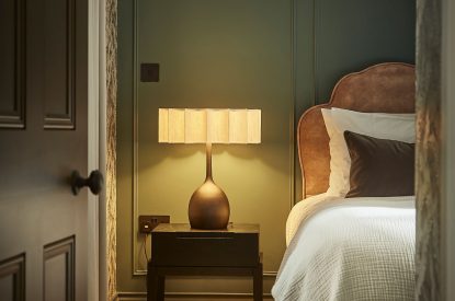 A super king size bedroom at Copeland House, Lake District