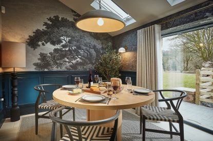 A dining area at Copeland House, Lake District