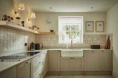 The kitchen at Copeland House, Lake District