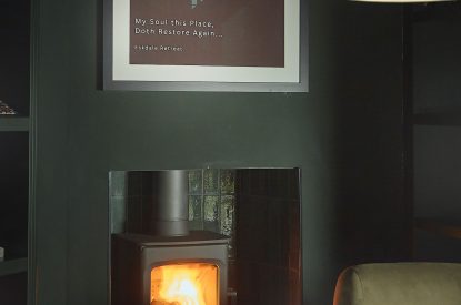 The snug at Copeland House, Lake District