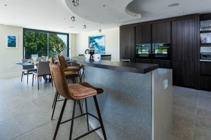 The kitchen at Skippers Retreat, Hamble