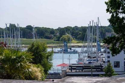 River views from Skippers Retreat, Hamble