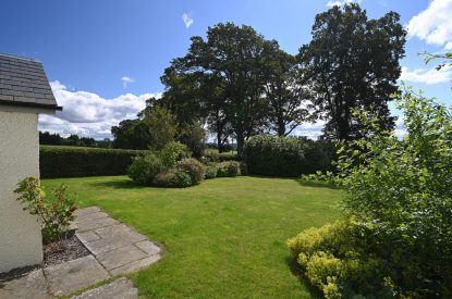 The garden at Burnside Farmhouse, Perthshire