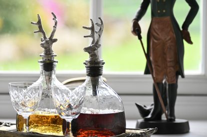 The living space at Burnside Farmhouse, Perthshire