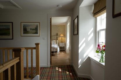 The landing at Burnside Farmhouse, Perthshire