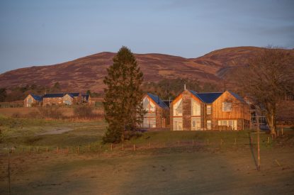 The exterior of The Aulde Byre, Perthshire 