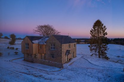 Winter at The Aulde Byre, Perthshire 