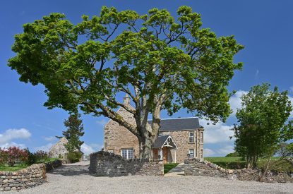 The exterior of at Heatherglen House, Perthshire
