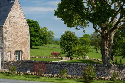 The garden at Heatherglen House, Perthshire