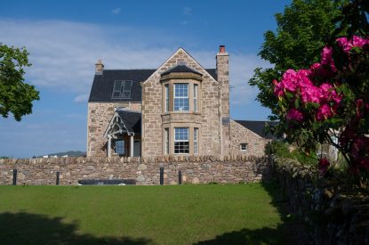 The exterior of at Heatherglen House, Perthshire