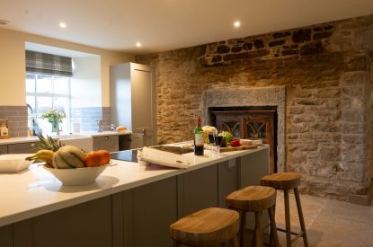 The kitchen at Heatherglen House, Perthshire