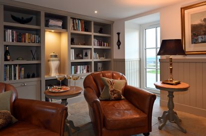 The snug at Fernbrae Farmhouse, Perthshire