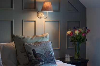 A double bedroom at Fernbrae Farmhouse, Perthshire