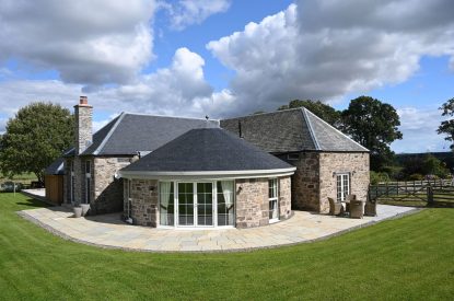 The exterior of Rowanrigg Steading, Perthshire