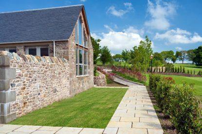 The garden at Torran Steading, Perthshire