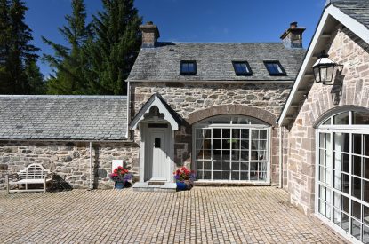 The exterior of The Highland Croft, Perthshire