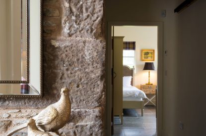 The hallway at The Highland Croft, Perthshire