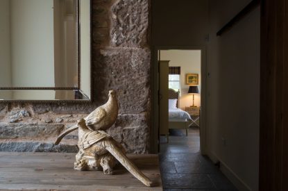 The hallway at The Highland Croft, Perthshire