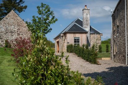 The exterior of The Wee Hoose, Perthshire