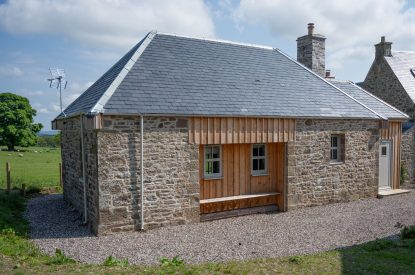 The exterior of The Wee Hoose, Perthshire