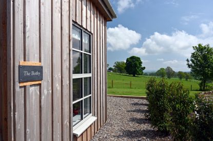 The exterior at The Wee Hoose, Perthshire