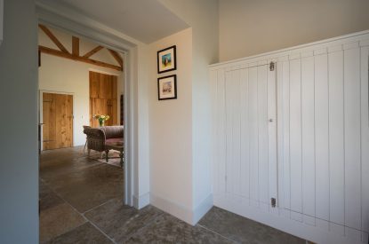The hallway at The Wee Hoose, Perthshire