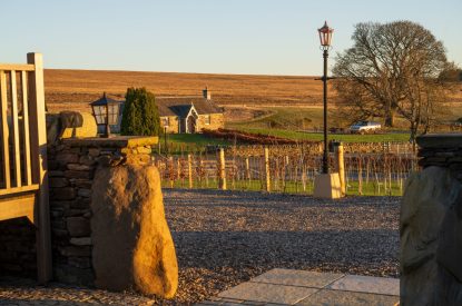 Countryside views at Grousemoor Cottage, Perthshire