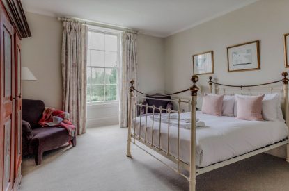 A king size bedroom at Katsura House, Cotswolds