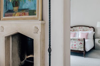 A double bedroom at Katsura House, Cotswolds