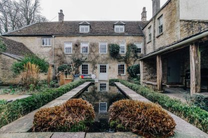 The gardens at Katsura House, Cotswolds