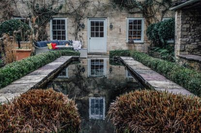 The gardens at Katsura House, Cotswolds