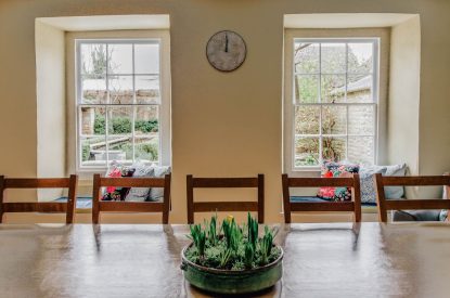 The kitchen dining area at Katsura House, Cotswolds