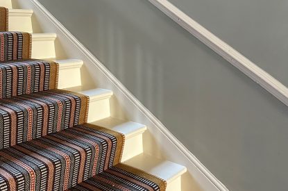 The staircase at Plas Glan Menai, Anglesey