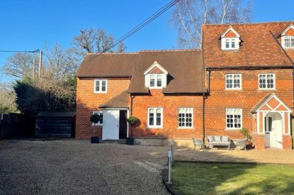The exterior of Acacia Cottage, Hampshire