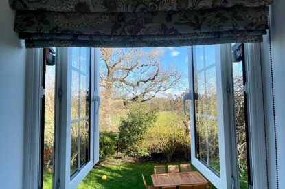 Countryside views at Ridgebrook Cottage, Hampshire