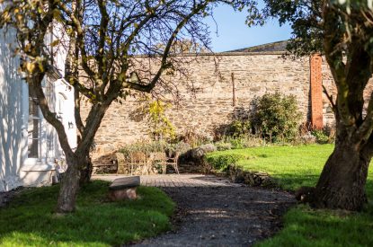 The garden at Mihangel House, Denbighshire 