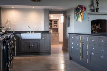 The kitchen-diner at Mihangel House, Denbighshire 