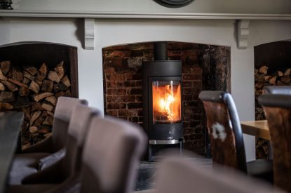 The kitchen-diner at Mihangel House, Denbighshire 