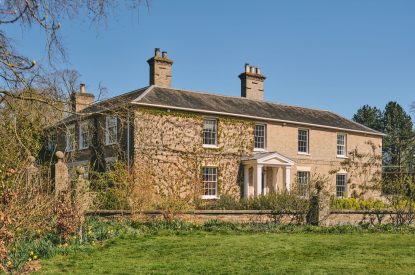 The exterior of Hockham House, Norfolk Coast