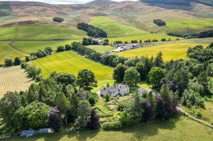 Stunning views at Quarter House, Scottish Borders