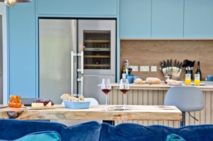 The kitchen at Seascape House, Cornwall