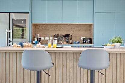 The kitchen at Seascape House, Cornwall