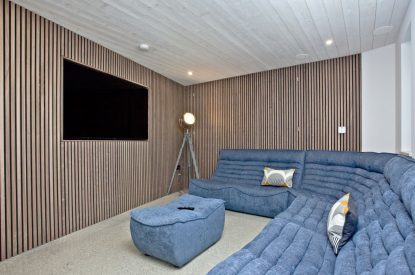 The snug at Seascape House, Cornwall