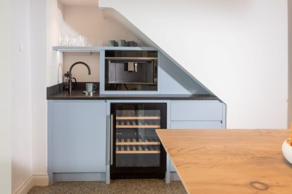 The kitchen at Watergate House, Cornwall