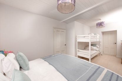 family bedroom at Watergate House, Cornwall