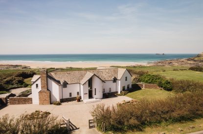 The entrance at Ocean View, Cornwall