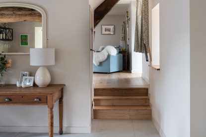 View to the living room at Swn y Nant, Wrexham